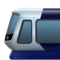 Light Rail emoji on Apple